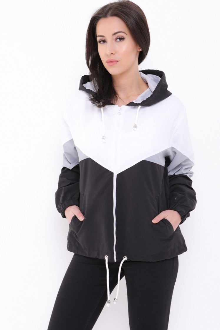 Color Block Windbreaker