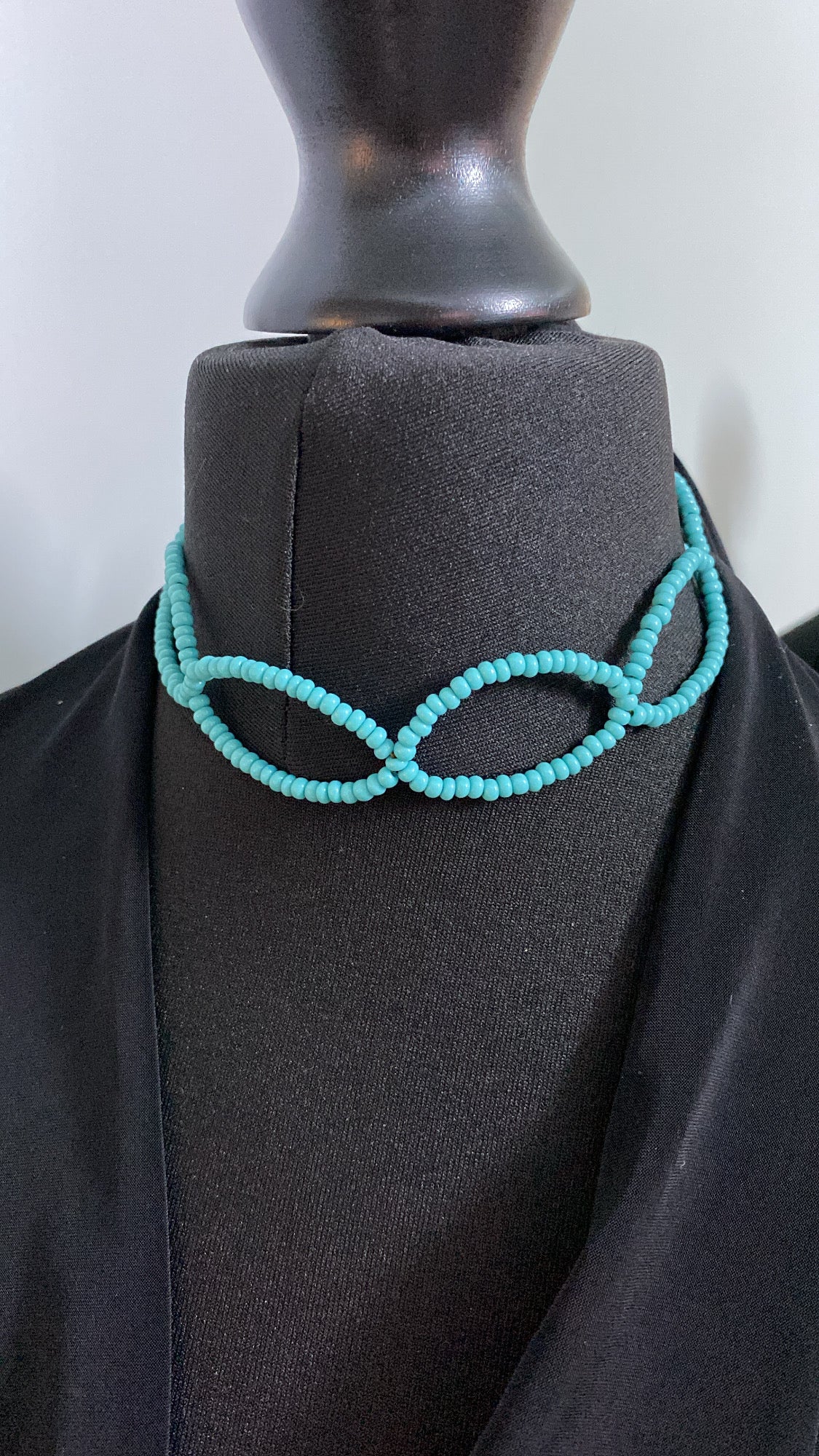 Turquoise Beaded Choker