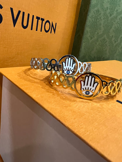Hamsa Hand Bangle