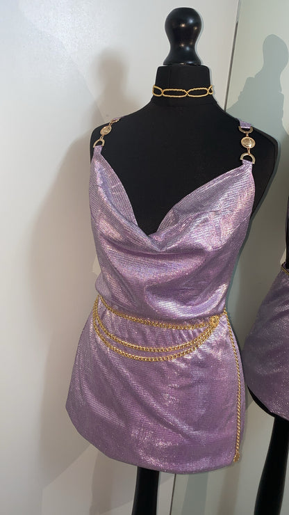 Gold Layered Chain Belt