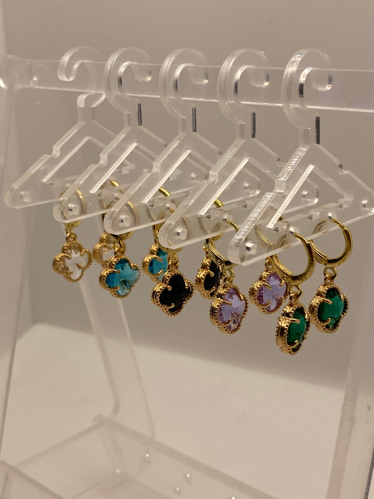 Clover Drop Earrings
