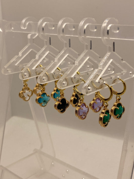 Clover Drop Earrings