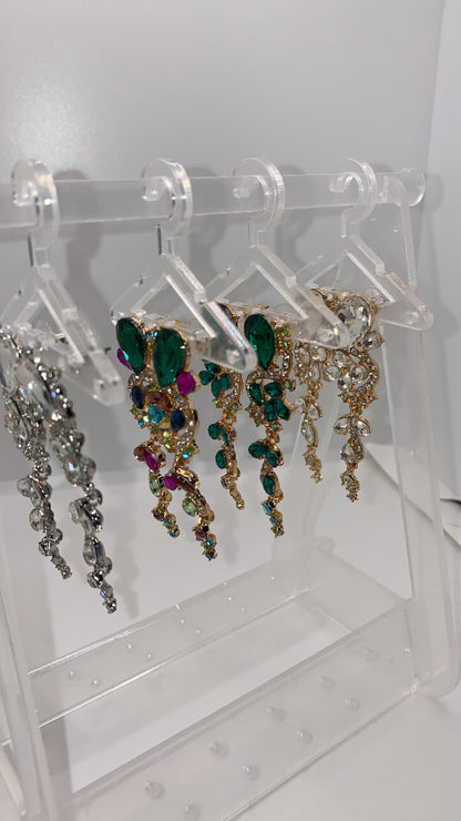 Diamond Cluster Earring