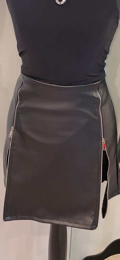 Double Zip Skirt