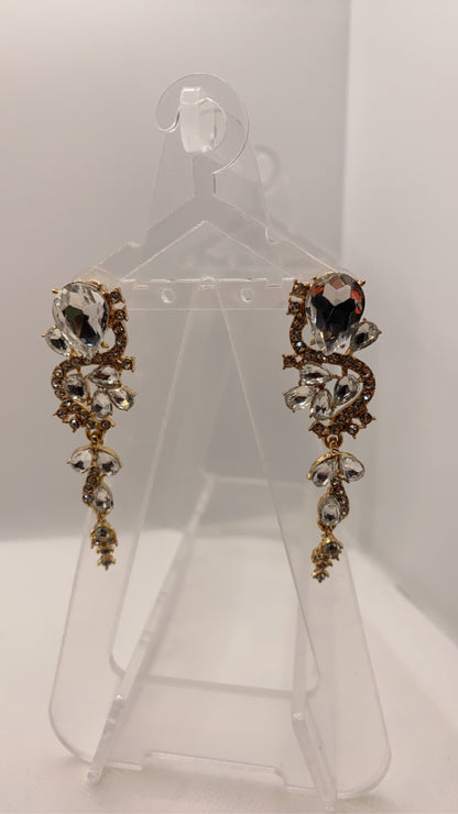 Diamond Cluster Earring