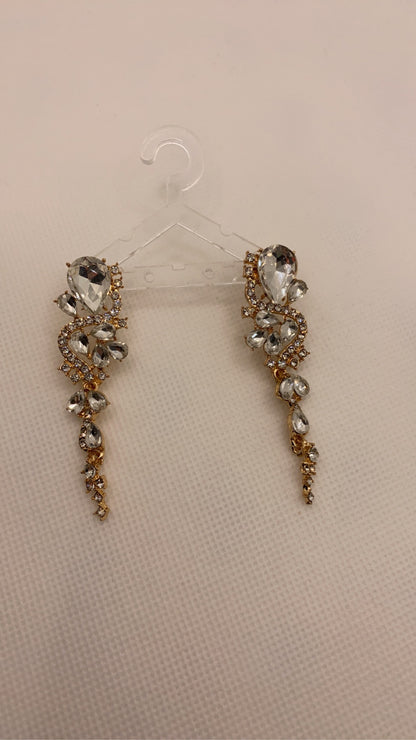 Diamond Cluster Earring