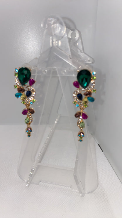 Diamond Cluster Earring