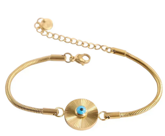 Evil Eye Pendant Bracelet